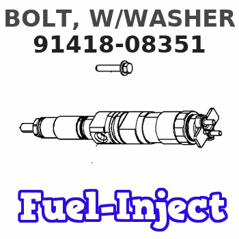 91418-08351 BOLT, W/WASHER
