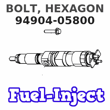 94904-05800 BOLT, HEXAGON