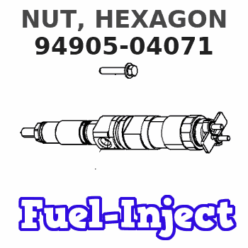 94905-04071 NUT, HEXAGON