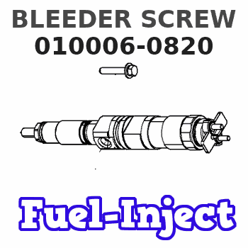 010006-0820 BLEEDER SCREW
