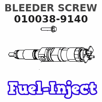 010038-9140 BLEEDER SCREW