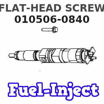 010506-0840 FLAT-HEAD SCREW