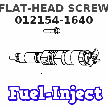 012154-1640 FLAT-HEAD SCREW