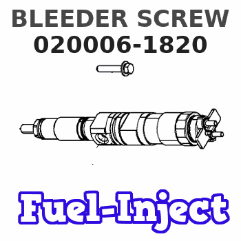 020006-1820 BLEEDER SCREW