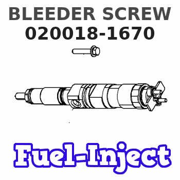 020018-1670 BLEEDER SCREW