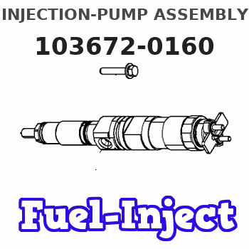 103672-0160 INJECTION-PUMP ASSEMBLY