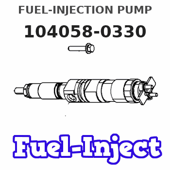 104058-0330 FUEL-INJECTION PUMP