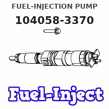 104058-3370 FUEL-INJECTION PUMP
