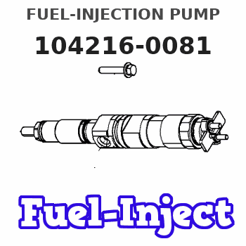 104216-0081 FUEL-INJECTION PUMP