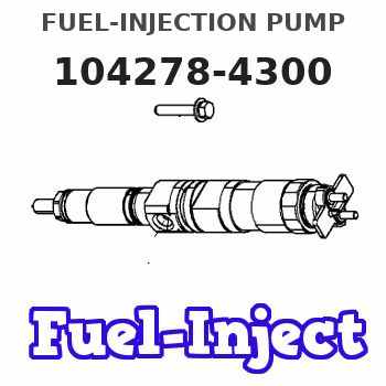104278-4300 FUEL-INJECTION PUMP