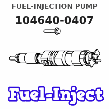 104640-0407 FUEL-INJECTION PUMP