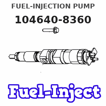 104640-8360 FUEL-INJECTION PUMP
