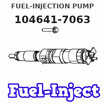 104641-7063 FUEL-INJECTION PUMP