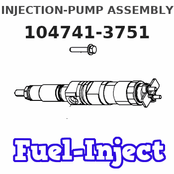 104741-3751 INJECTION-PUMP ASSEMBLY