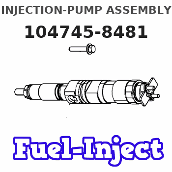 104745-8481 INJECTION-PUMP ASSEMBLY