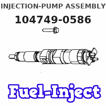 104749-0586 INJECTION-PUMP ASSEMBLY