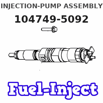 104749-5092 INJECTION-PUMP ASSEMBLY