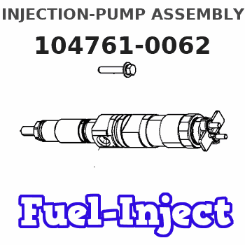 104761-0062 INJECTION-PUMP ASSEMBLY