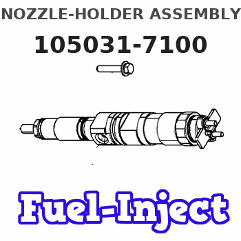105031-7100 NOZZLE-HOLDER ASSEMBLY