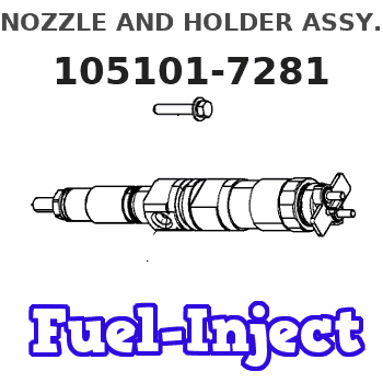 105101-7281 NOZZLE AND HOLDER ASSY.
