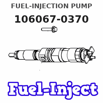 106067-0370 FUEL-INJECTION PUMP