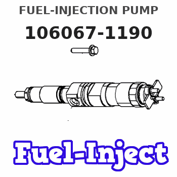 106067-1190 FUEL-INJECTION PUMP