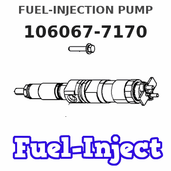 106067-7170 FUEL-INJECTION PUMP
