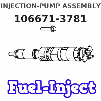 106671-3781 INJECTION-PUMP ASSEMBLY