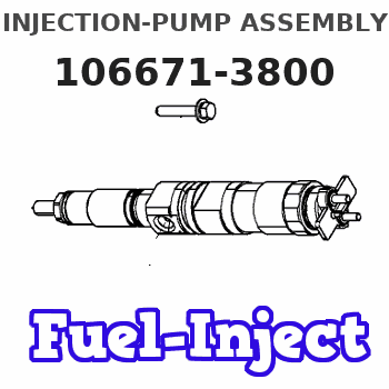 106671-3800 INJECTION-PUMP ASSEMBLY