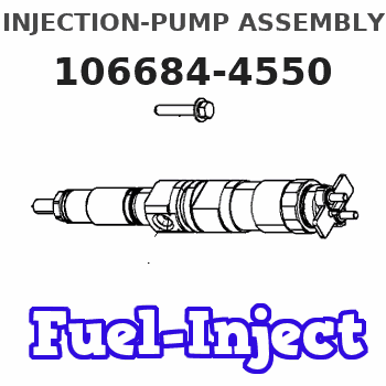 106684-4550 INJECTION-PUMP ASSEMBLY