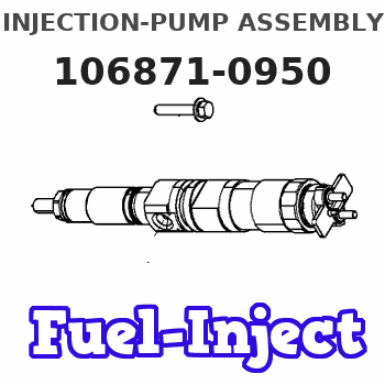 106871-0950 INJECTION-PUMP ASSEMBLY