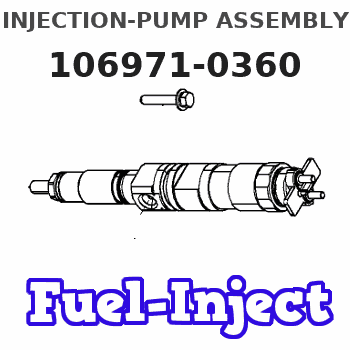 106971-0360 INJECTION-PUMP ASSEMBLY