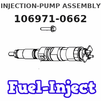 106971-0662 INJECTION-PUMP ASSEMBLY