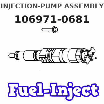 106971-0681 INJECTION-PUMP ASSEMBLY