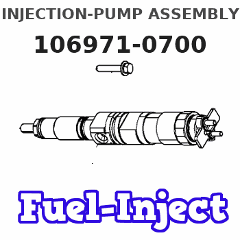 106971-0700 INJECTION-PUMP ASSEMBLY