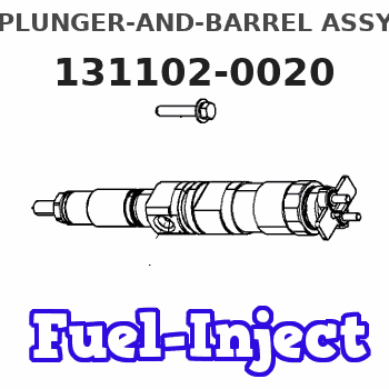 131102-0020 PLUNGER-AND-BARREL ASSY