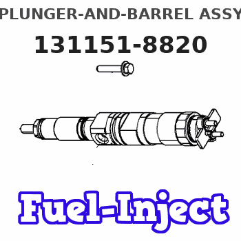 131151-8820 PLUNGER-AND-BARREL ASSY