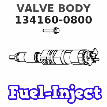 134160-0800 VALVE BODY
