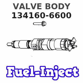 134160-6600 VALVE BODY