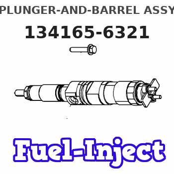 134165-6321 PLUNGER-AND-BARREL ASSY