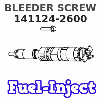 141124-2600 BLEEDER SCREW