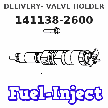 141138-2600 DELIVERY- VALVE HOLDER