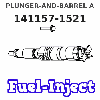 141157-1521 PLUNGER-AND-BARREL A