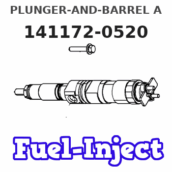 141172-0520 PLUNGER-AND-BARREL A