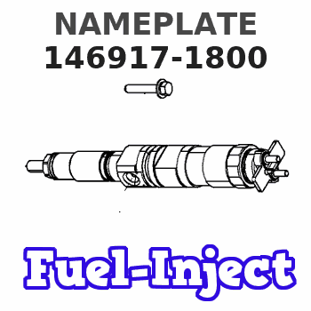 146917-1800 NAMEPLATE