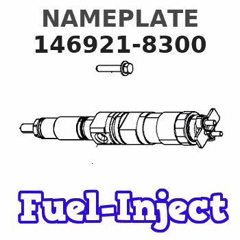 146921-8300 NAMEPLATE
