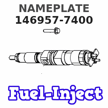 146957-7400 NAMEPLATE