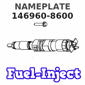 146960-8600 NAMEPLATE