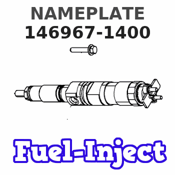 146967-1400 NAMEPLATE
