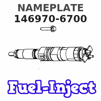 146970-6700 NAMEPLATE